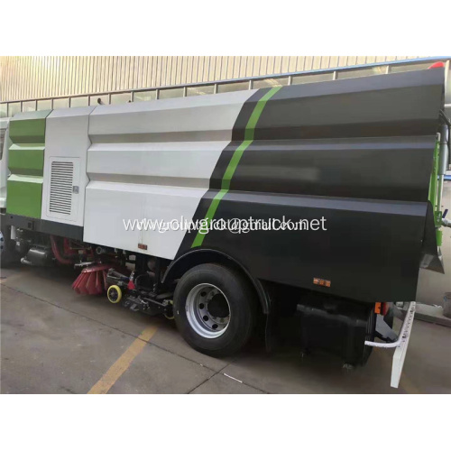 Cleaning and sweeper truck 4x2 vacuum street sweeper